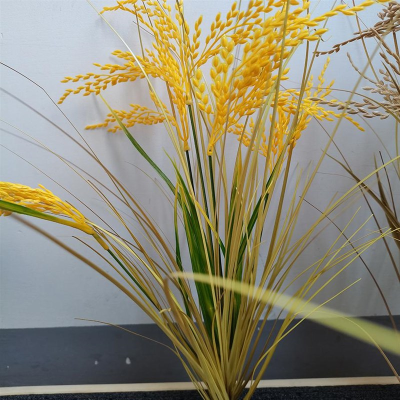 高仿真稻穗稻谷水稻大麦麦穗  假花植物麦田稻P田装饰道具稻谷教