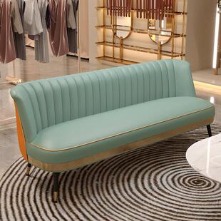 科技布艺双人沙发客厅现代小户型超窄版三人位公寓长条窄款沙发椅