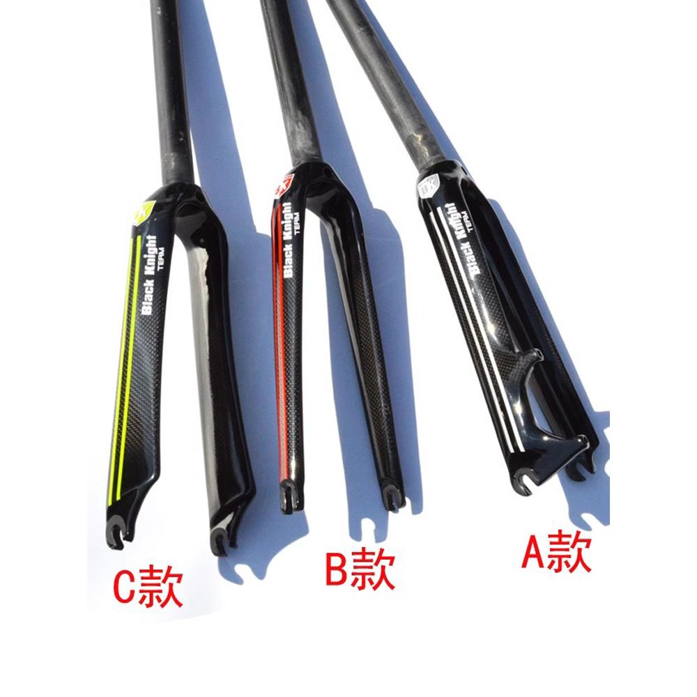 全碳纤维451小轮折叠自行车20寸406前叉儿童14寸碟刹C刹骑行配件