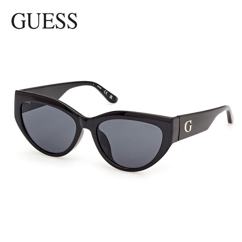 GUESS盖斯墨镜黑色时尚高级感太阳镜防晒防紫外线眼镜男女款00333