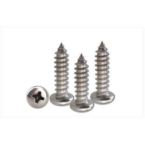 GB845 PA十字圆头自攻螺丝盘头镀镍自攻钉M 1 M1.2 M3 M 4 螺钉