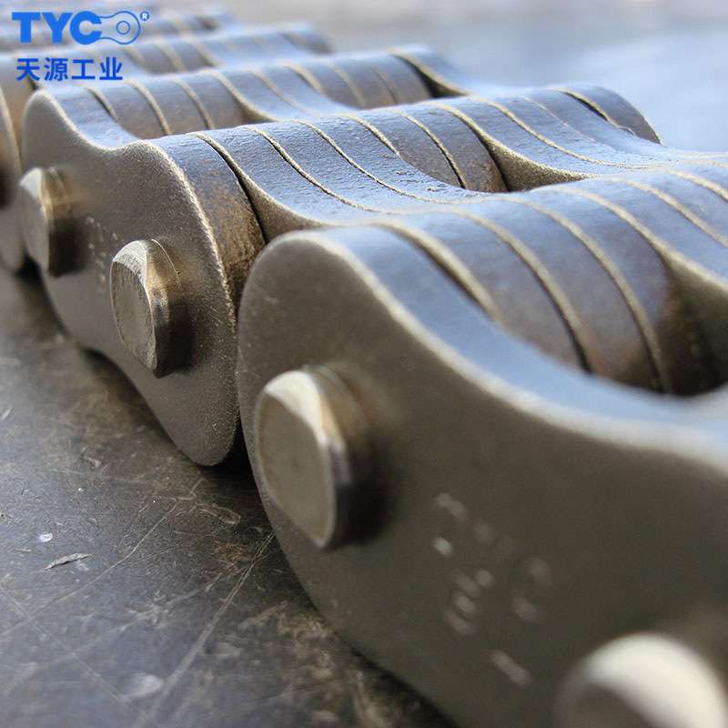 TYC链条 厂家 双排链条工业非标单排三排双节距滚子链