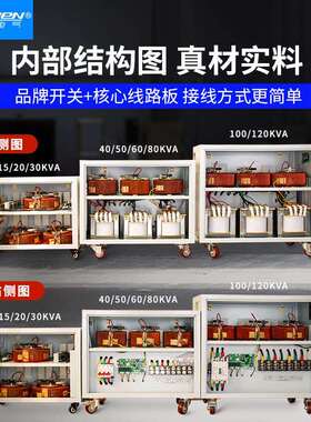 9P1E三相全自动稳压器380V大功率15千瓦30/50/80/100KVA120KW稳压