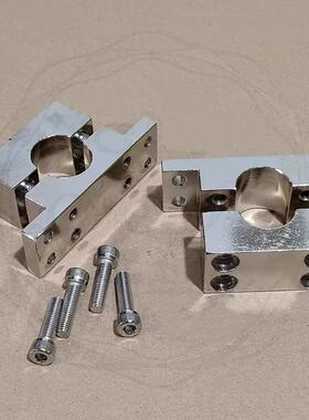 钢制分离T型导向轴支座支撑固定加厚GDF02 SHPTMN 孔径30-50