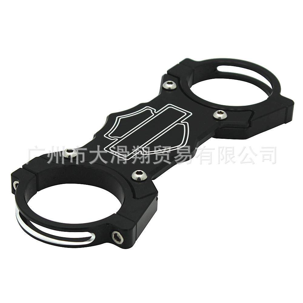 XL883 XL1200 04-15年 CNC 改装前减震叉码 前叉码 平衡杆