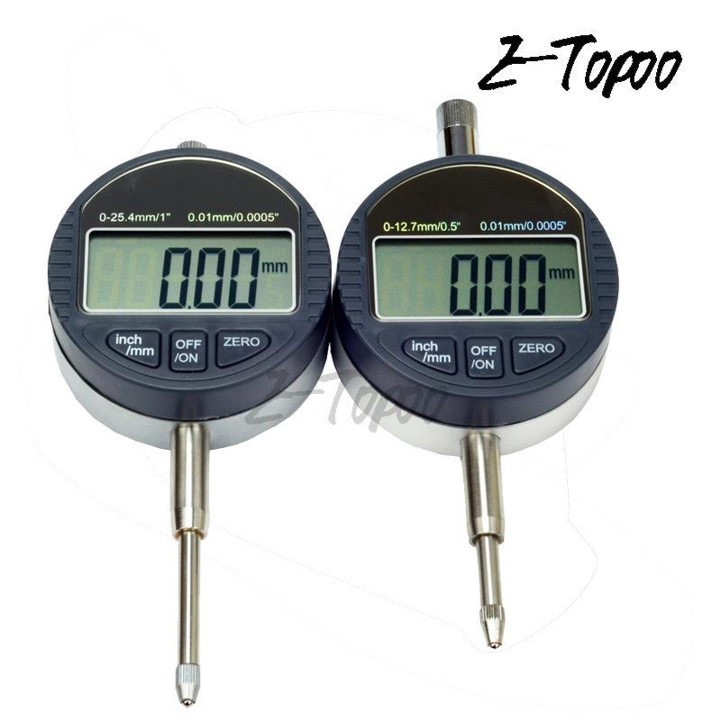 HUOTO高精度电子数字数显百分表千分表0.001mm指示表0-12.7/25.4