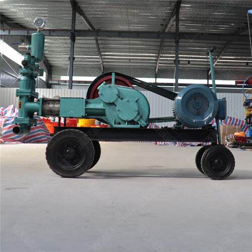 建筑工程桥梁灰浆两用BW70-8型双缸活塞式注浆泵压浆机地基加固