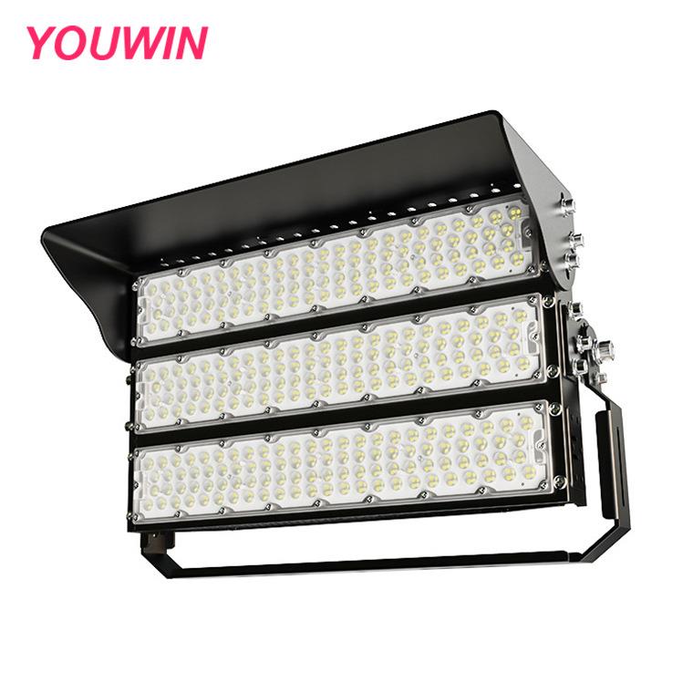 250901 750瓦LED高杆模组灯户外道路照明灯足篮球场投光灯体育馆