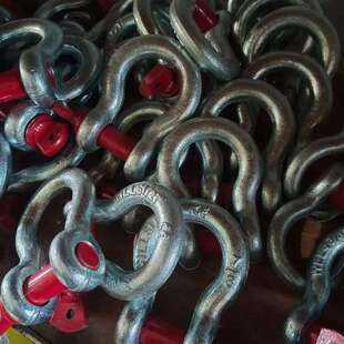 由碳素钢或不锈钢制成必须是锻造而成不能使用铸造或补焊的卸扣