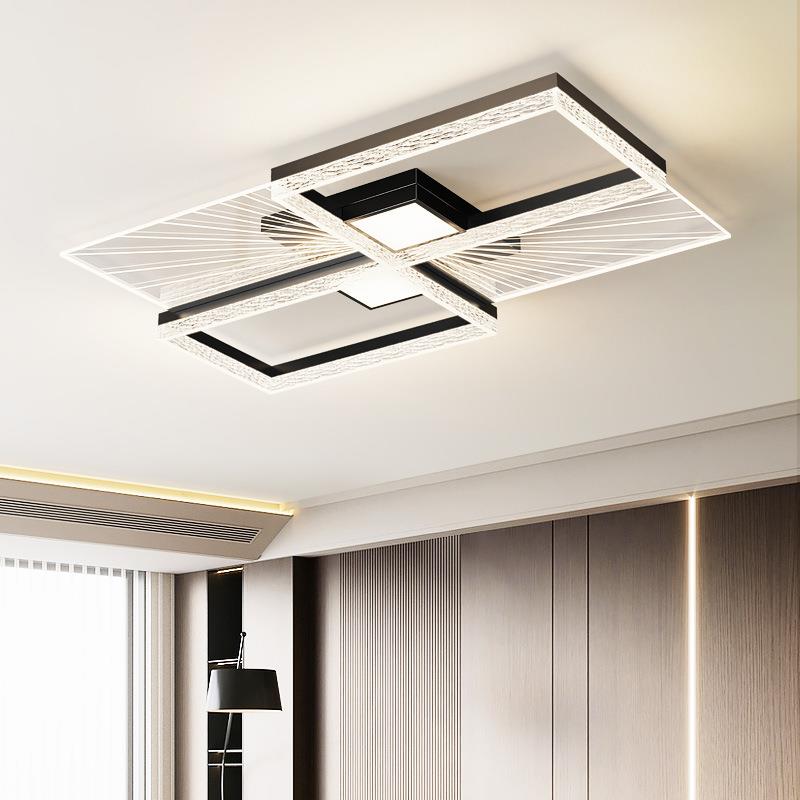 2025年新款大气客厅灯吸顶灯简约现代轻奢主卧室灯具组合全屋套餐