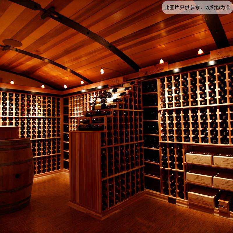 红樱桃原木酒柜 红酒展示柜餐厅客门厅屏风柜 产品摆设实木玄关柜