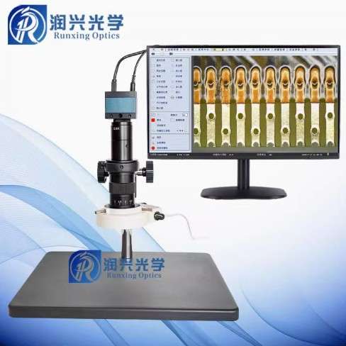 单筒测量视频显微镜DTD-9145CL适合产品外观检查,带尺寸测量功能