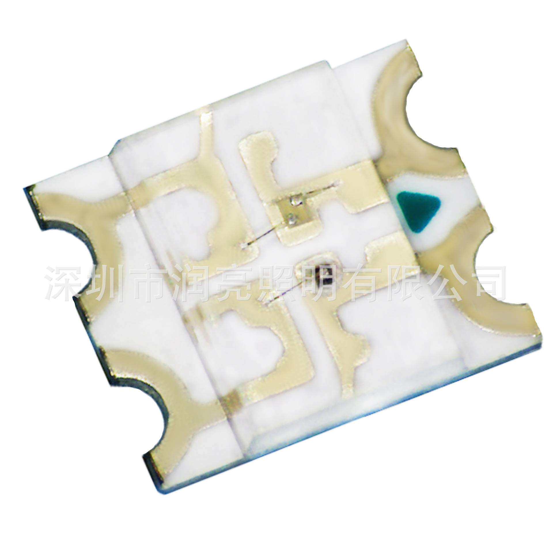 1206双色黄普绿LED黄光+黄绿1209双灯珠3227贴片高亮Y&YG黄普绿