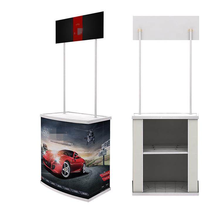 促销桌pp促销台塑料展桌便携试吃咨询台摆摊桌子厂家