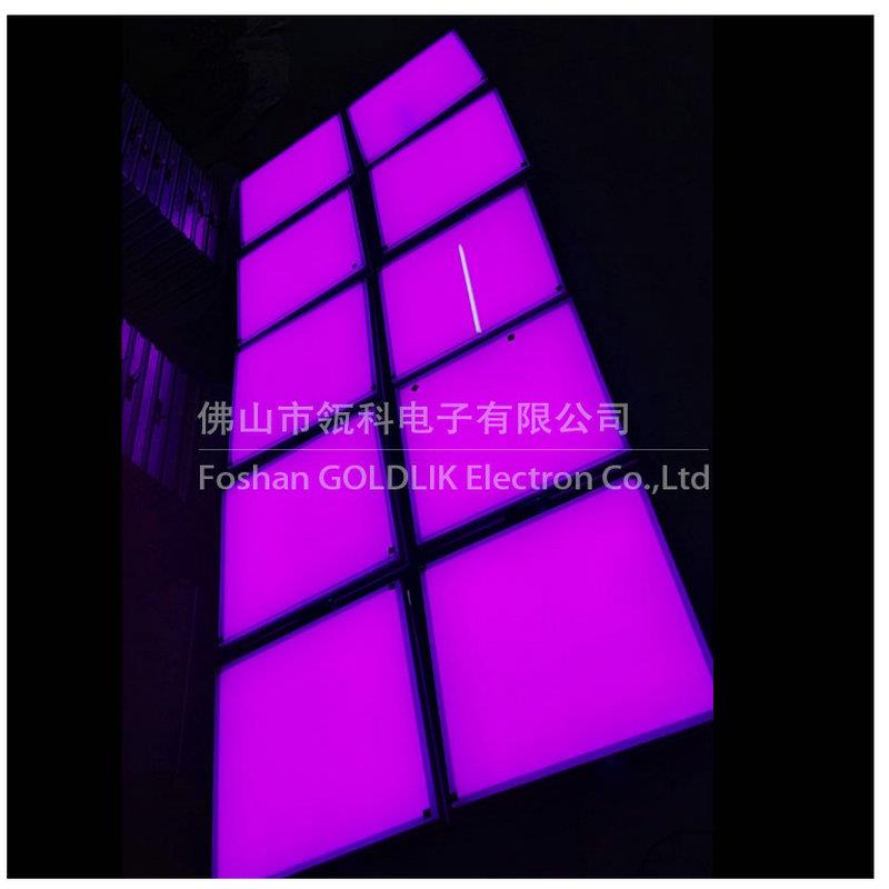 重力感应灯 数码LED地砖灯 全彩发光地砖灯 婚礼舞台酒吧灯 广场