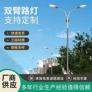 双臂路灯城市街道led电路灯厂商农村供货市政道路多规格灯具户外