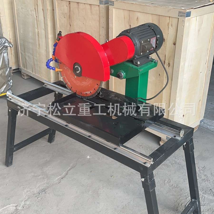 电动多功能自动耐火砖花岗石大理石无尘切石机小型台式石材切割机