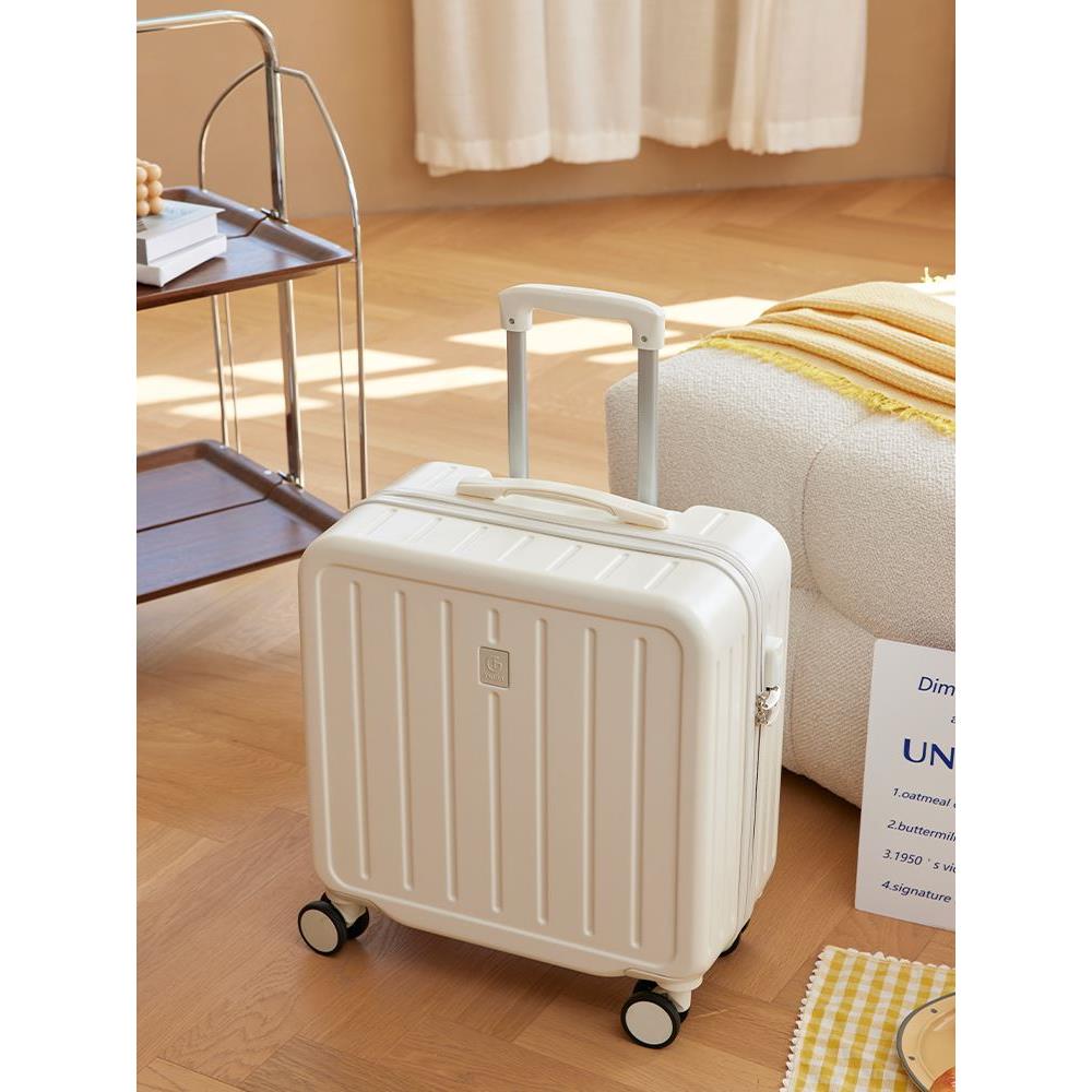 小型轻便18寸行李箱女飞机可带登机迷你拉杆箱密码皮箱男超轻20寸