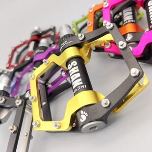 土坡软尾自行车3轴承脚踏板ENDURO登山车耐用铝合金脚蹬不易伤鞋
