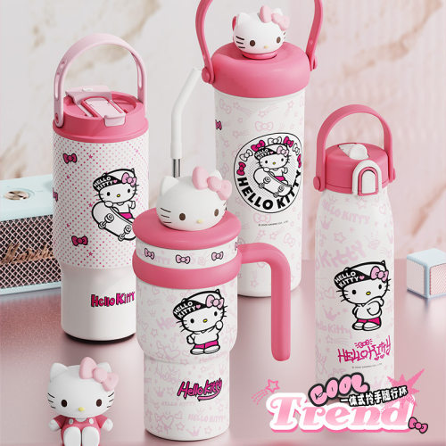 Hellokitty三丽鸥保温杯大容量