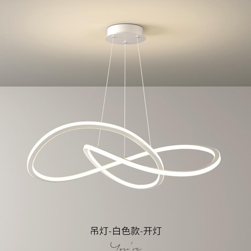 客厅吊灯现代简约大气主灯2025年新款中山灯具网红轻奢餐厅卧室灯