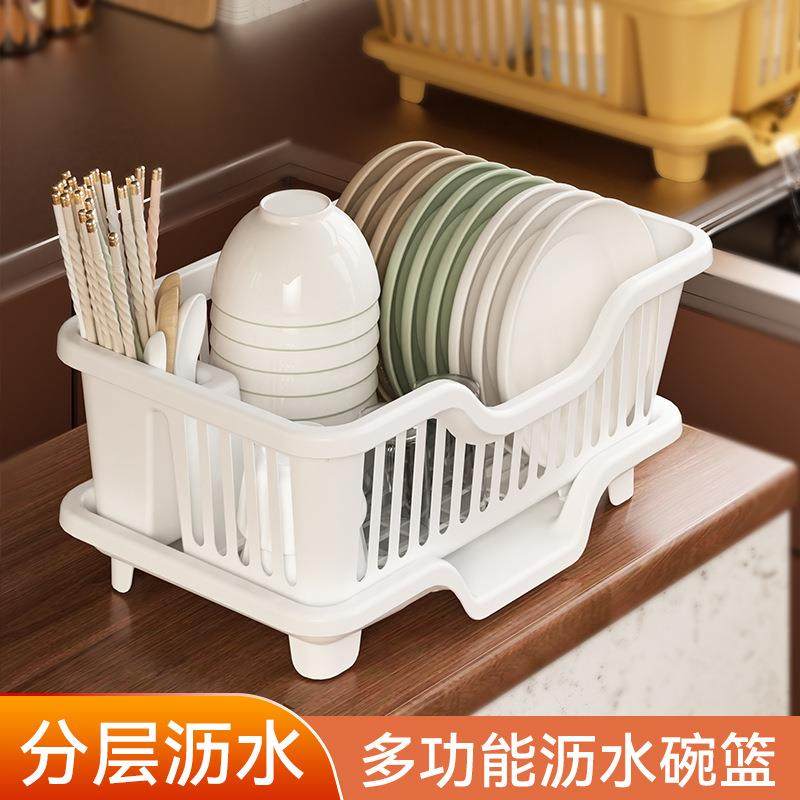 厨房沥水碗架水槽边洗碗置物架餐具滤水盆沥水篮放碗盘筷子收纳架,厨房/烹饪用具,碗架,淘宝优惠券,粉丝福利购,淘宝优惠卷