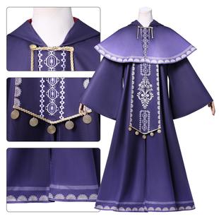 沉默魔女的秘密cos服莫妮卡人设图魔法袍cosplay服装二次元动漫