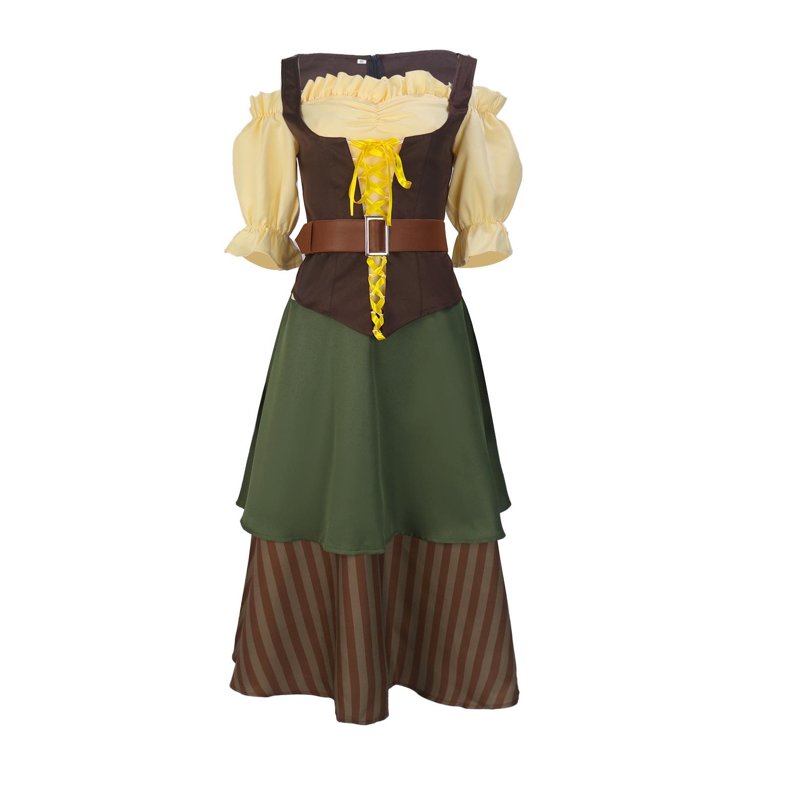 万圣节角色扮演欧美德国啤酒节服装墨尼黑啤酒服装 游戏制服