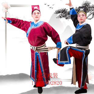 速发解料素剑衣戏曲戏剧衙役服饰公差服快班头捕装 邹差捕头武生素