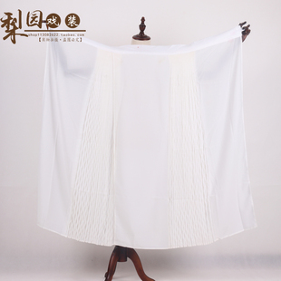 白蛇大飞群百 舞台演出古子大腰素青衣包大褶裙装 速发戏装 戏曲服装