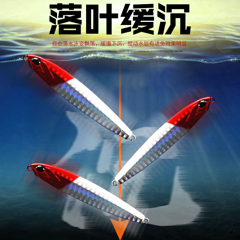 速发硬鬼飞客沉水铅笔路超远投缓沉浮水米诺淡水海钓翘嘴假饵