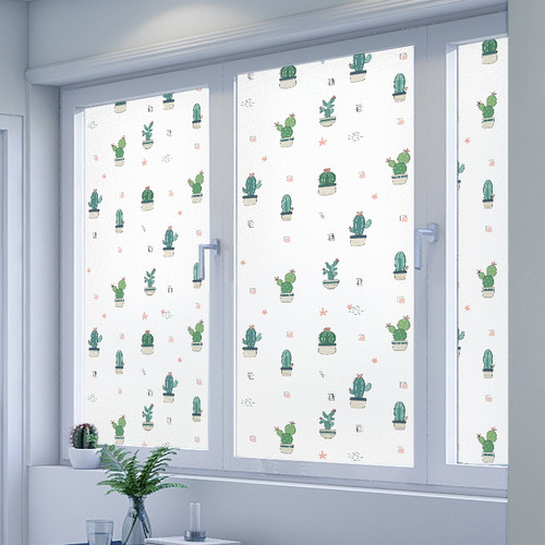 速发客厅会洗室窗光玻璃贴纸防窥遮强户客手间窗户门窗纸无胶静电