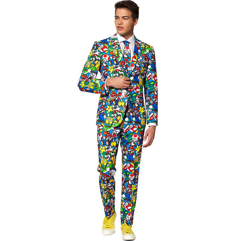 OPPOSUITS男士休闲西服三件套