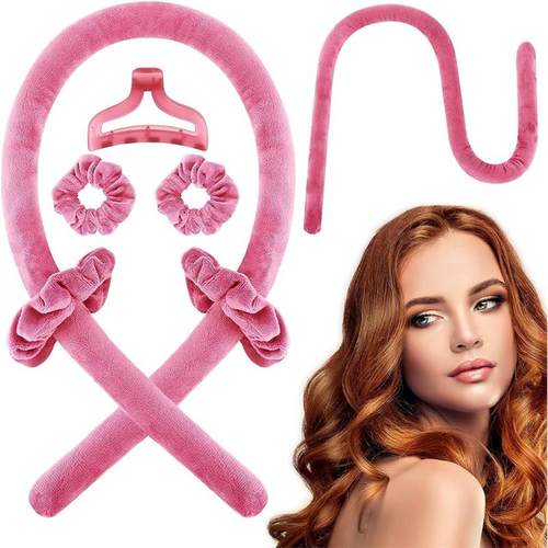 绒布款卷发神器无热懒人睡觉卷发