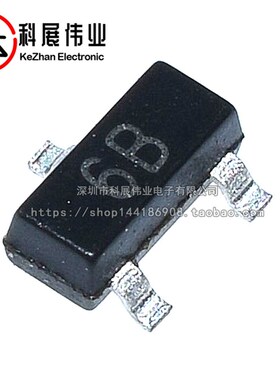 全新 贴片三极管 BC817-25 NPN 45V/500mA 6B丝印 SOT23 (50个)