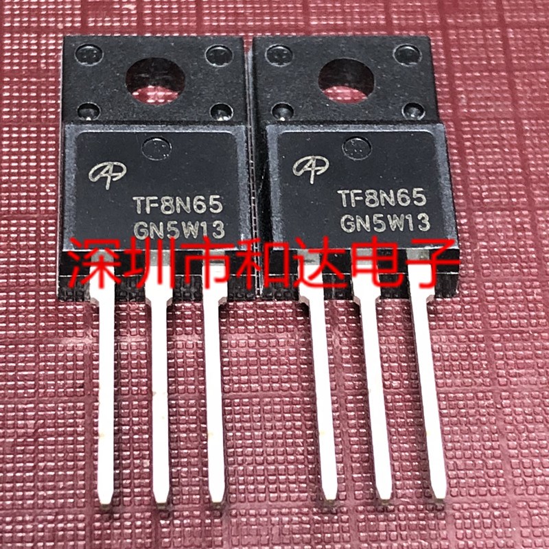 TF8N65 AOTF8N65 仓库现货 MOS场效应管 TO-220F 650V 8A 可直拍