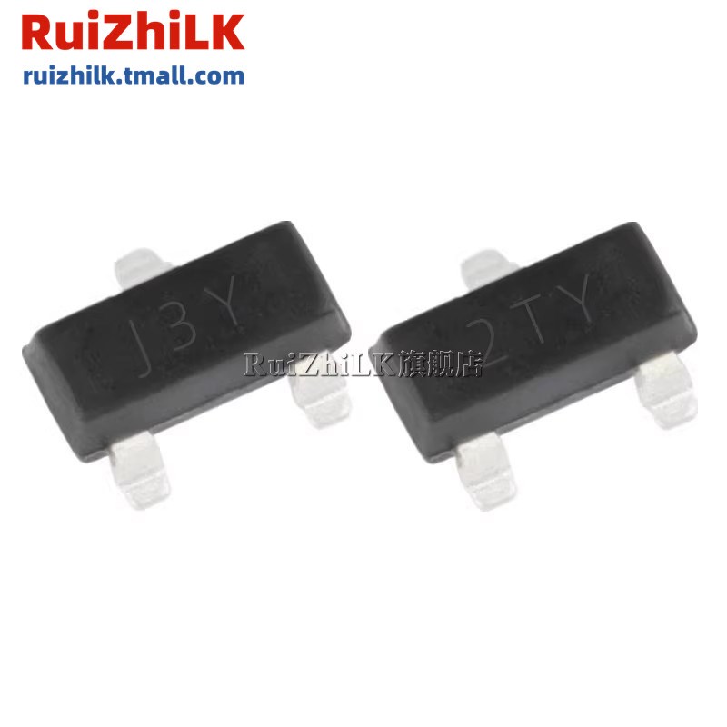 贴片三极管 S8050/S8550 丝印J3Y/2TY SOT-23 晶体管 (100个)