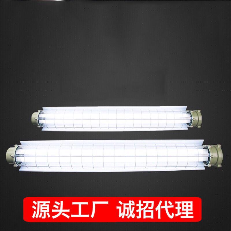 LED防爆灯隔爆型荧光灯管1x40W双管三防灯车间厂房仓库防爆日光灯