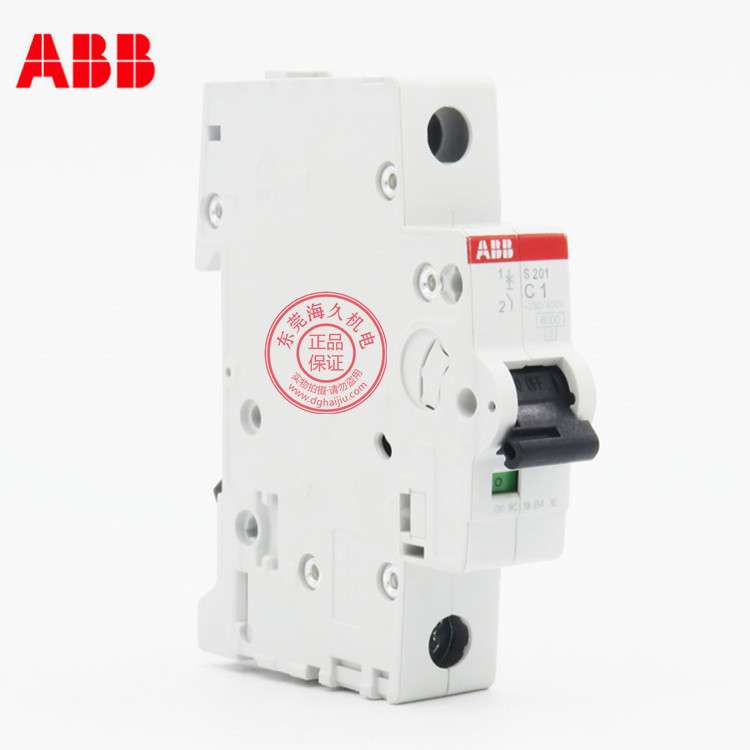 ABB低压开关S200系列交直流断路器S201M-C10UC；2CDS271061R0104