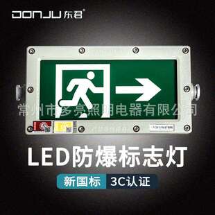 东君01S低压36v智能集电集控应急安全出口指示疏散照明防爆标志灯