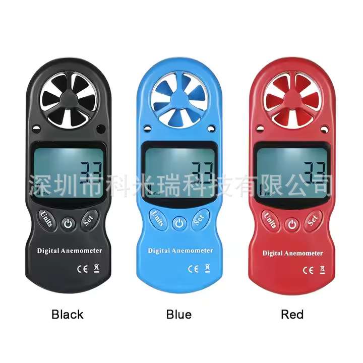 三合一/8合1数字风速计风速温度湿度风寒热指数露点气压高度仪