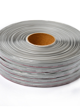 规格现货厂标线UL正标2651-28AWG/5P 电子线红边灰排线束镀锡铜