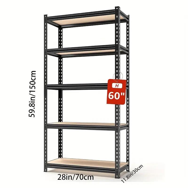 现货跨境小型仓储货架家用快递角铁角钢储物库房仓库收纳置物