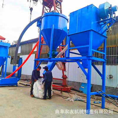 钢丸装袋气力输送机 电厂拉粉煤灰吸灰机 水泥厂装车负压上料机