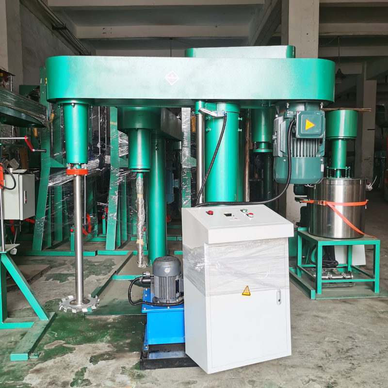 防水涂料搅拌机 高速搅拌混合分散机 22kw液压升降搅拌分散机