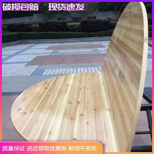 实木酒店对折叠圆桌面大圆桌板家用1.6米1.8米餐桌杉木圆台面jω