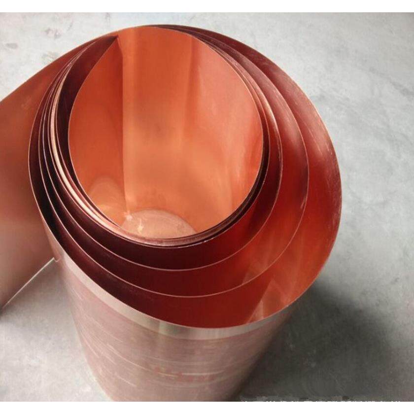 C1100半硬紫铜带连续电镀铜带单面电镀镀金镀银镀镍镀锡铜带