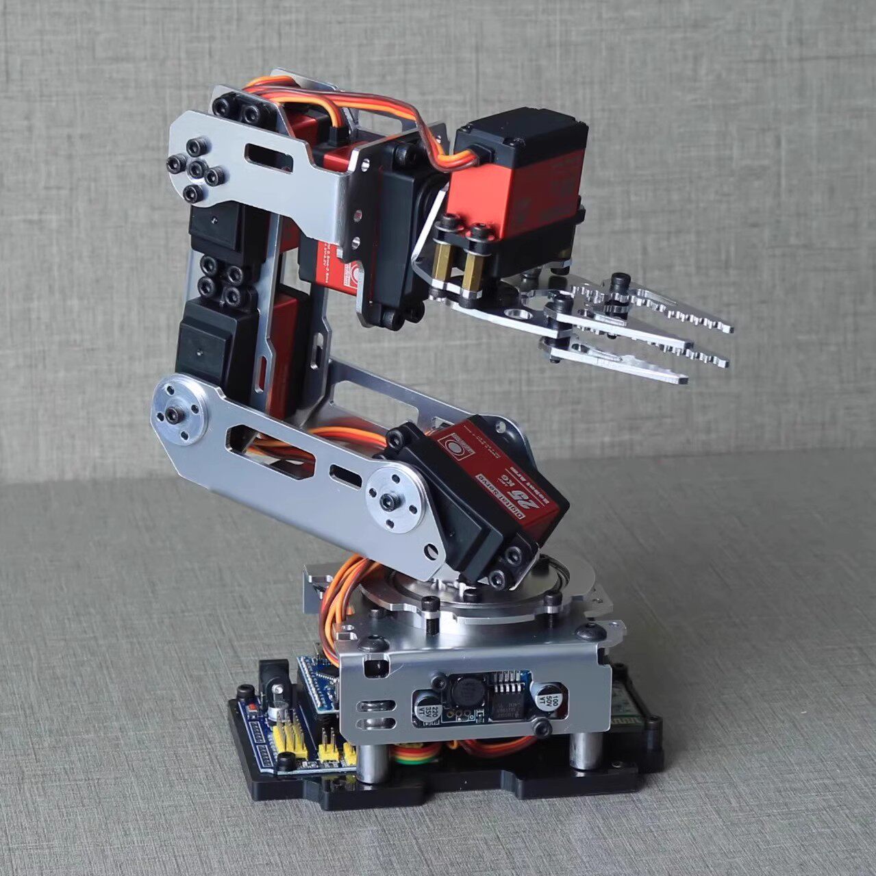 机械臂机械手臂DIY机械人Arduino机械臂套件手爪机器人