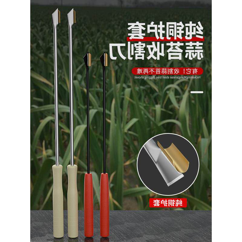 德国精工抽蒜苔神器蒜薹收割刀摘蒜苗的工具抽蒜器拔剥提打划蒜台