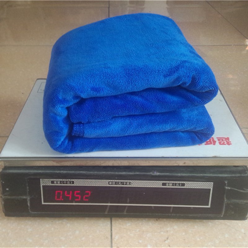 洗车毛巾80*180专用擦车巾布特大号长吸水加厚不掉毛超大洗车店用